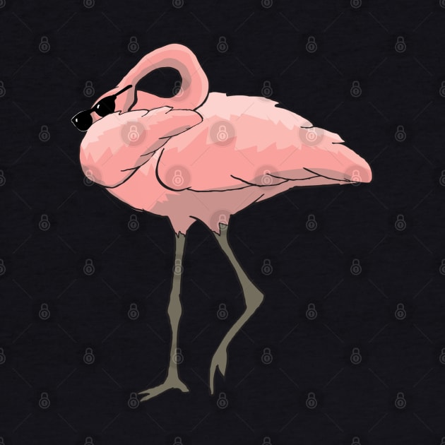 Dabbing Flamingo by TheUnknown93